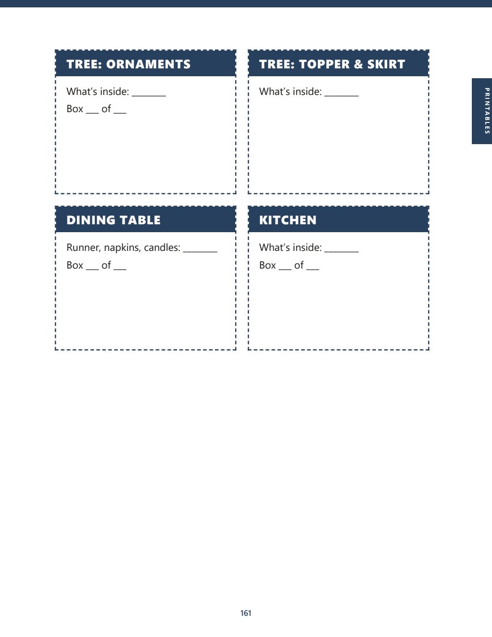 Printables: labels for storage boxes